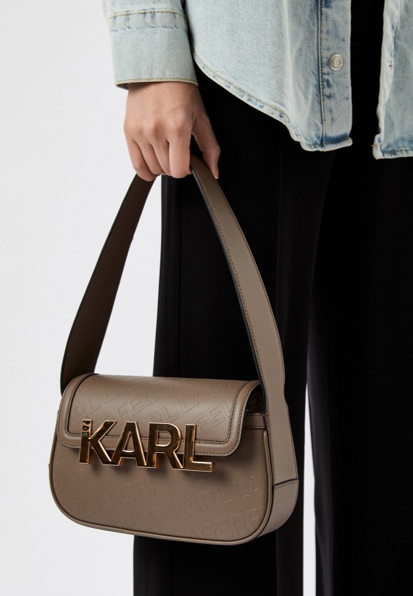 Сумка Karl Lagerfeld, цвет: коричневый, RTLACM792301 — купить в ...