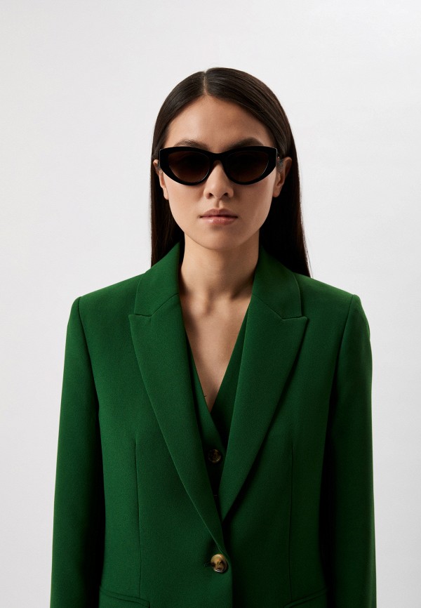 Alexander McQueen Очки солнцезащитные - AM0377S 001 - фото 5