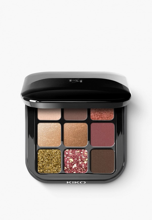 Kiko Milano Палетка теней из 9 цветов - с мультифинишем - фото 1