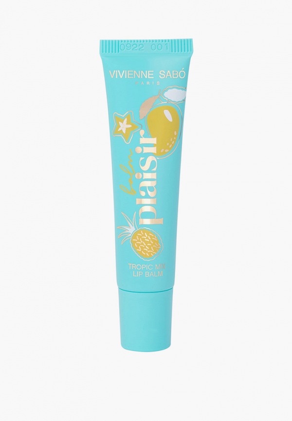 Vivienne Sabo Бальзам для губ - BALM PLAISIR, восстанавливающий, тон 02 тропический микс, 12 мл - фото 1