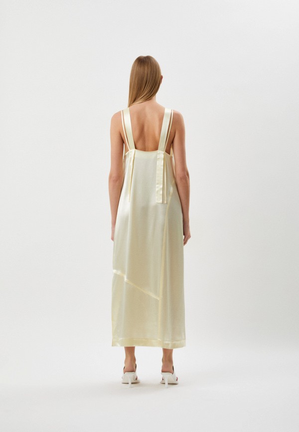 Платье Calvin Klein, цвет: бежевый, RTLACN135301 — купить в интернет ...