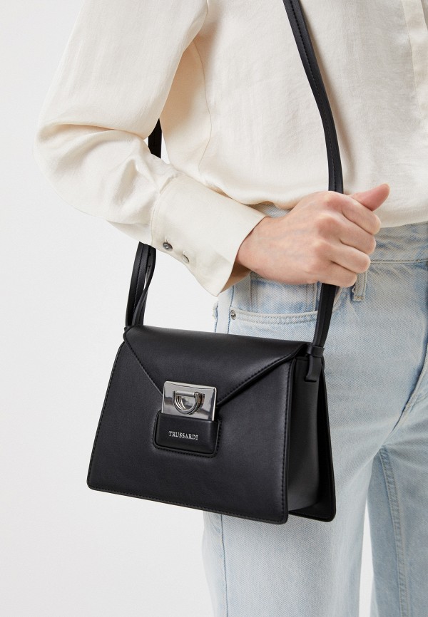 Сумка Trussardi, цвет: черный, RTLACN179901 — купить в интернет ...