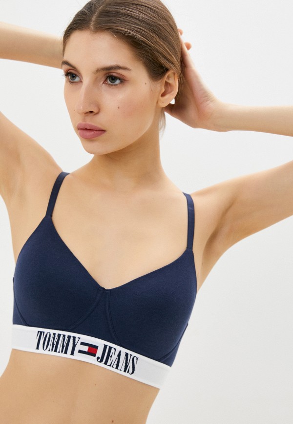 Бюстгальтер Tommy Jeans BRALETTE LIFT, цвет: синий, RTLACN220401 ...
