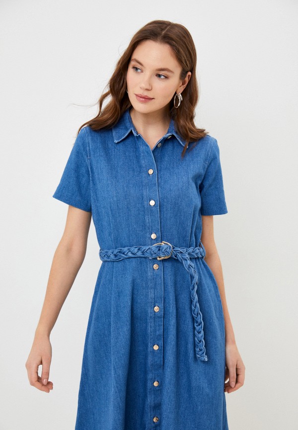 Платье джинсовое Tommy Hilfiger, цвет: синий, RTLACN222801 — купить в ...