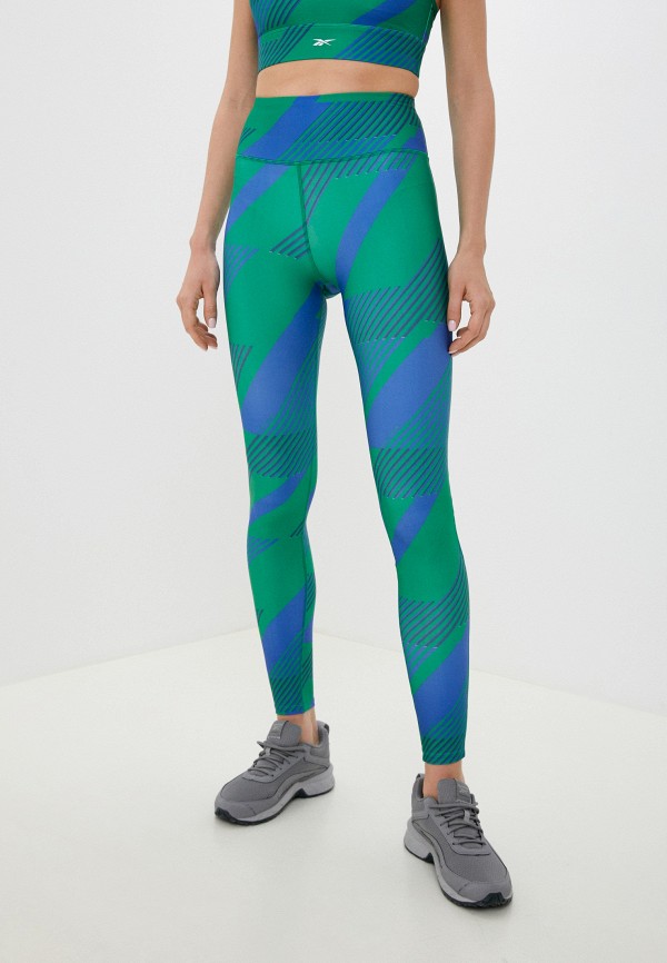 Тайтсы Reebok WOR TRAIN AOP TIGHT, цвет: зеленый, RTLACN589001 — купить ...