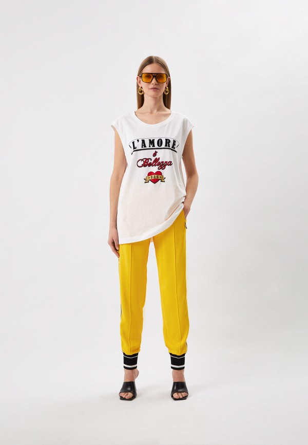 Майка Dolce&Gabbana, цвет: белый, RTLACN628401 — купить в интернет ...