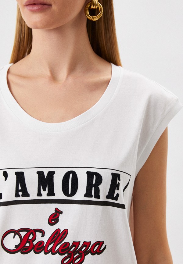 Майка Dolce&Gabbana, цвет: белый, RTLACN628401 — купить в интернет ...