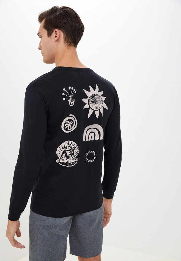 Лонгслив Quiksilver, цвет: черный, RTLACN720001 — купить в интернет ...