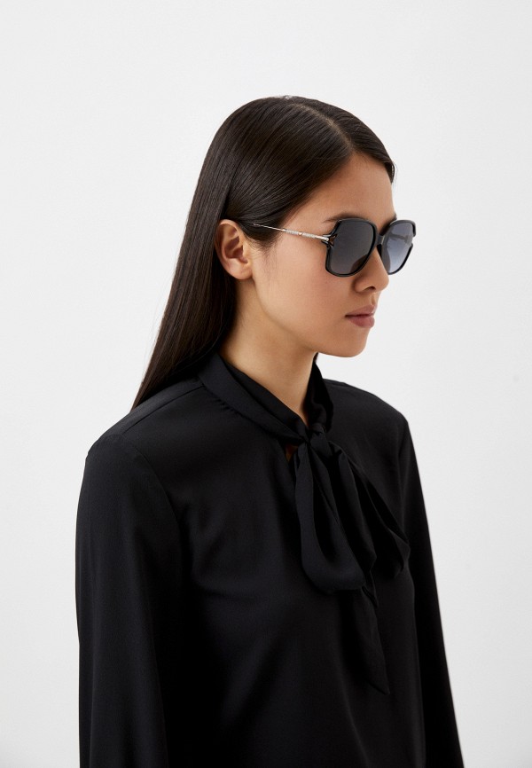Очки солнцезащитные Carolina Herrera HER 0132/G/S 807, цвет: черный ...