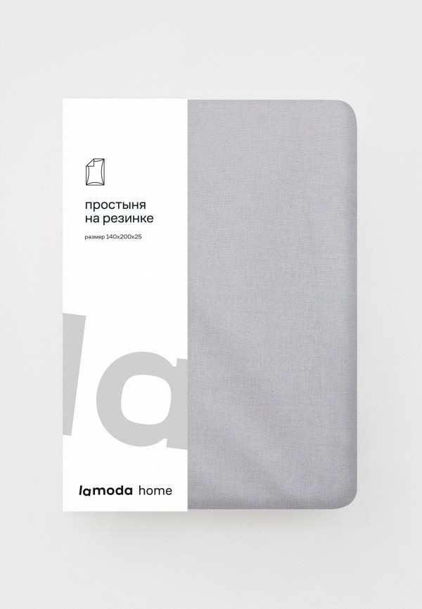 Lamoda Home Простыня 1,5-спальная - 140х200х25 см - фото 5