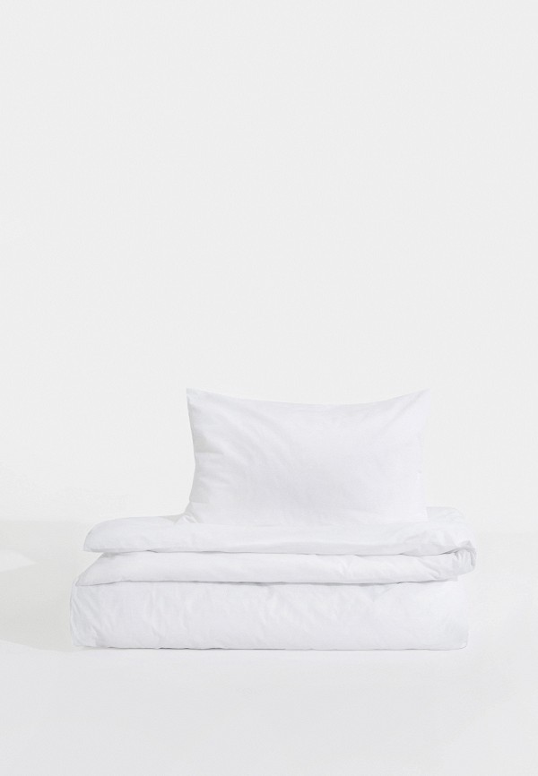 Lamoda Home Постельное белье 1,5-спальное - Поплин, без простыни - фото 1
