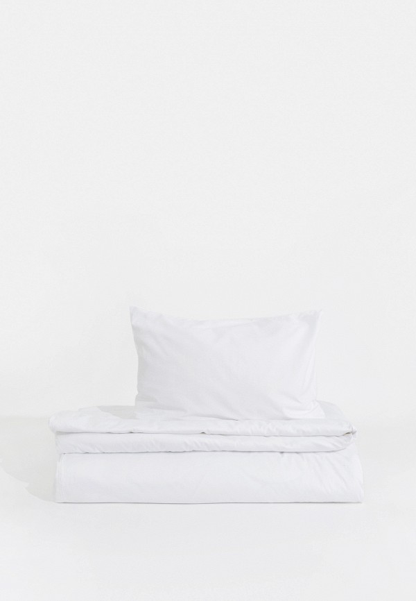 Lamoda Home Постельное белье 1,5-спальное - Сатин, без простыни - фото 1