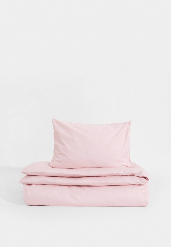 Lamoda Home Постельное белье 1,5-спальное - Сатин, без простыни - фото 1