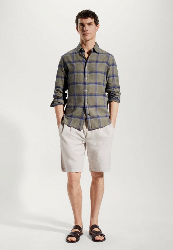 Mango Man Рубашка - CANELA - фото 2