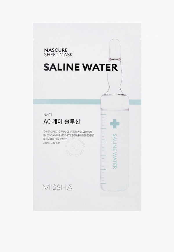 Missha Маска для лица тканевая - освежающая - фото 1