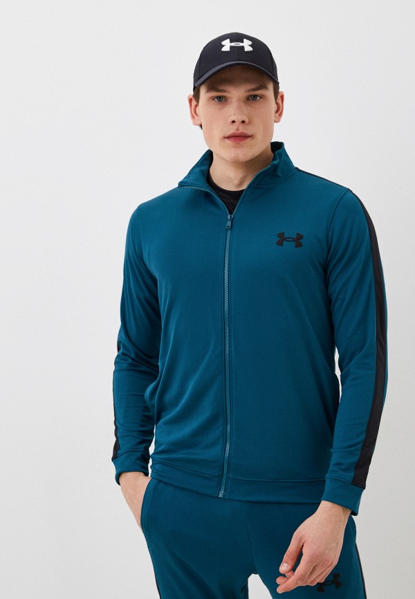 Костюм спортивный Under Armour UA EMEA TRACK SUIT, цвет: бирюзовый ...