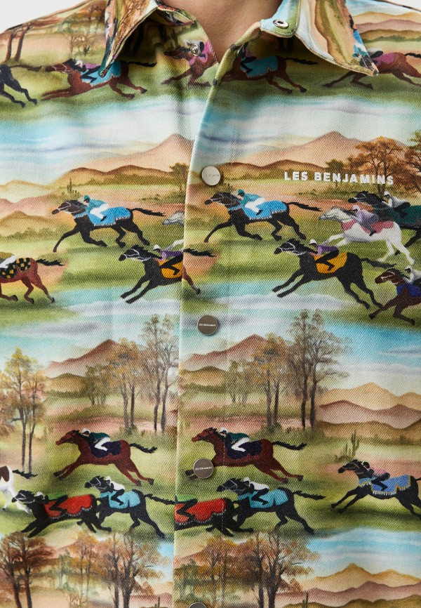 Les Benjamins Рубашка джинсовая - фото 4