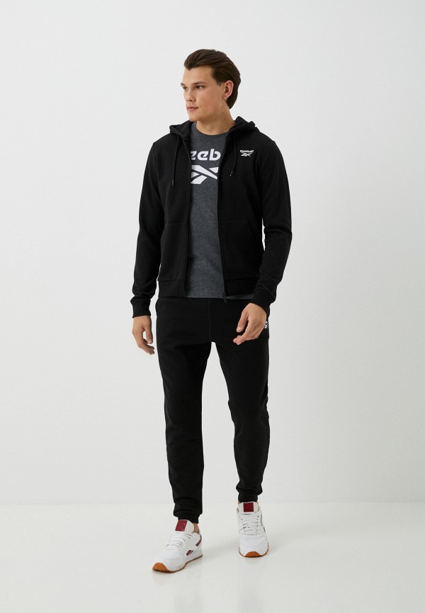 Reebok Толстовка - RI LEFT CHEST LOGO FZ - фото 2