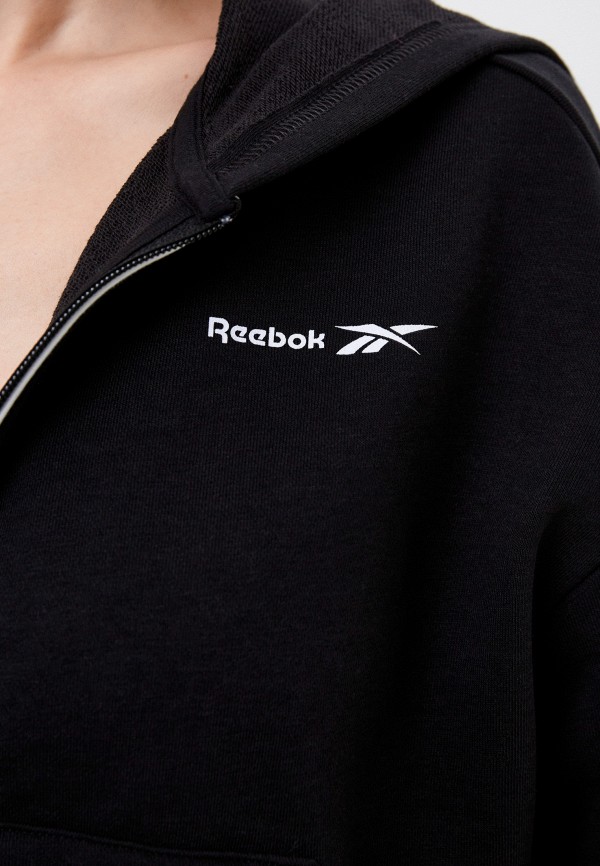 Толстовка Reebok RIE FT FULLZIP, цвет: черный, RTLACO456401 — купить в ...