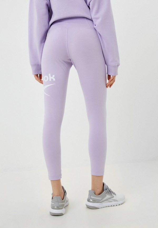 Леггинсы Reebok RI BL COTTON LEGGING, цвет: фиолетовый, RTLACO456601 ...