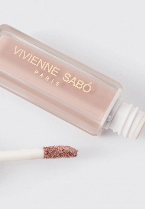 Жидкие тени для век Vivienne Sabo с матовым финишем, цвет: бежевый ...