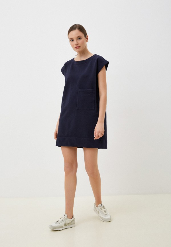 Платье Deha COMFY FLEECE DRESS, цвет: синий, RTLACO652301 — купить в ...