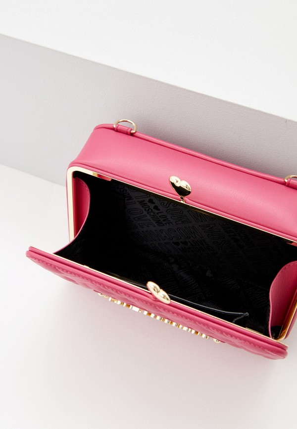 Клатч Love Moschino, цвет: розовый, RTLACO777101 — купить в интернет ...