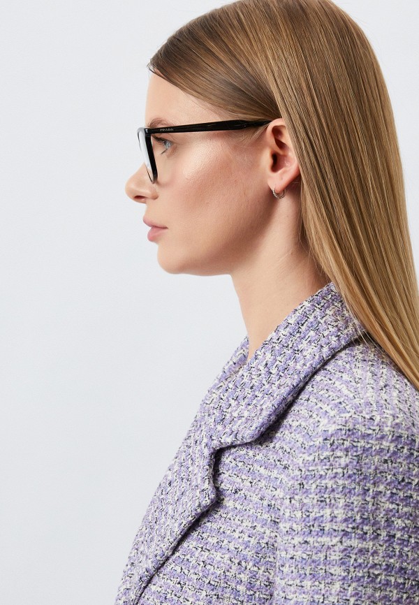 Оправа Prada PR 13XV 1AB1O1, цвет: черный, RTLACO850701 — купить в ...