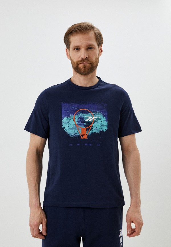 Reebok Футболка - BB BASKETBALL AAWH RIM SS - фото 1