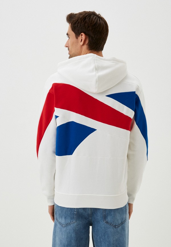 Худи Reebok CL BV HOODIE, цвет: белый, RTLACO861002 — купить в интернет ...