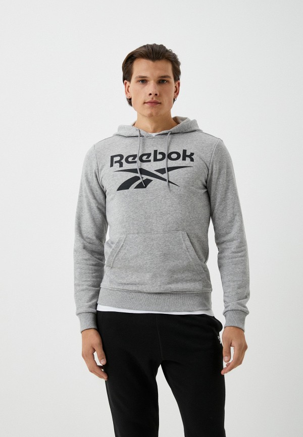 Reebok Худи - RI FT BIG LOGO OTH HOOD - фото 1