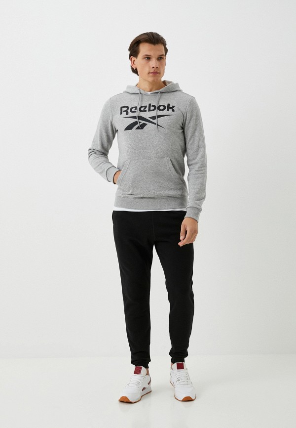Reebok Худи - RI FT BIG LOGO OTH HOOD - фото 2
