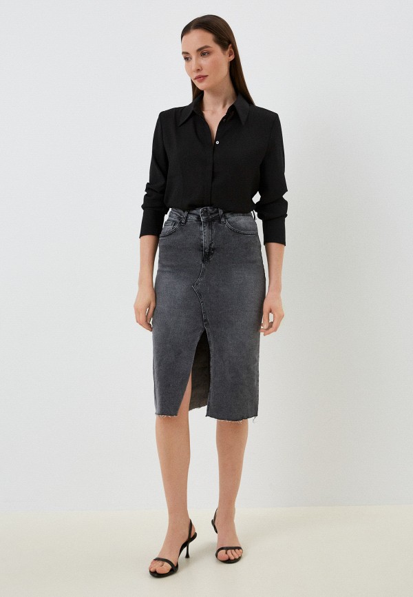 Rene Santi Юбка джинсовая - фото 2