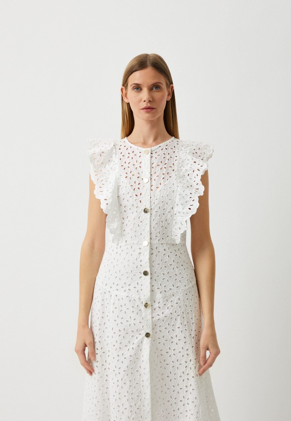 Платье Pinko, цвет: белый, RTLACP342501 — купить в интернет-магазине Lamoda