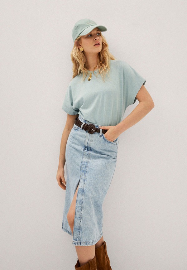 Mango Футболка - WASH - фото 1