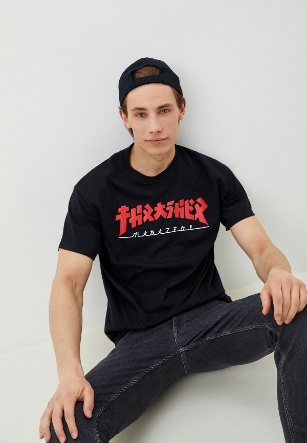Футболка Thrasher, цвет: черный, RTLACP844301 — купить в интернет ...