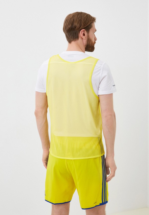 Манишка футбольная adidas TRG BIB 14, цвет: желтый, RTLACP983001 ...