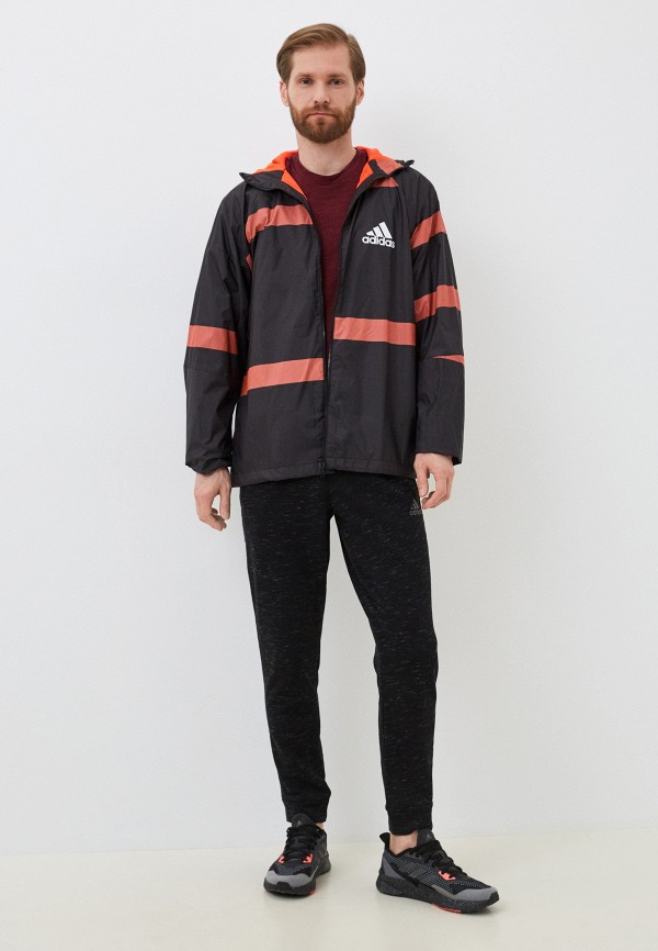 Ветровка adidas M adidas W.N.D., цвет: черный, RTLACQ030101 — купить в ...
