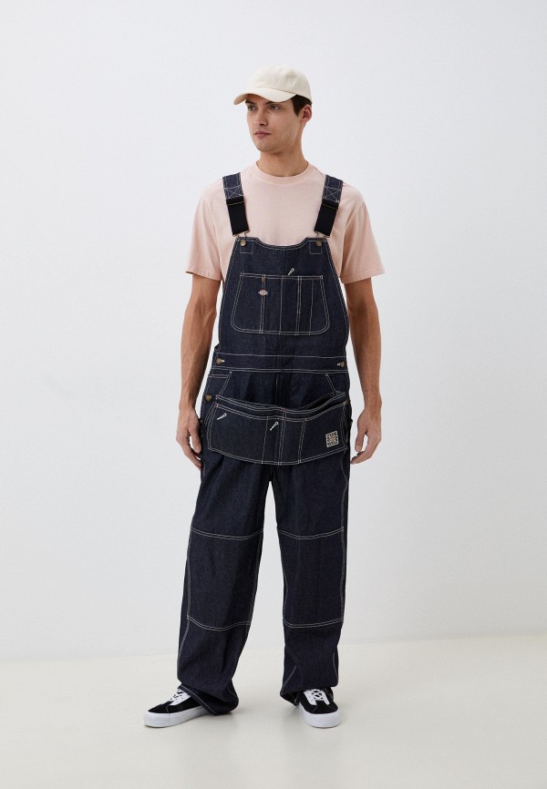 Комбинезон Dickies DENIM 100 BIB, цвет: синий, RTLACQ247301 — купить в ...