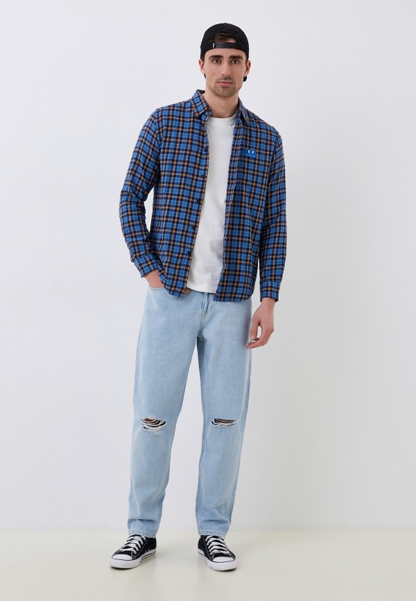 Рубашка Diesel, цвет: синий, RTLACQ331901 — купить в интернет-магазине ...