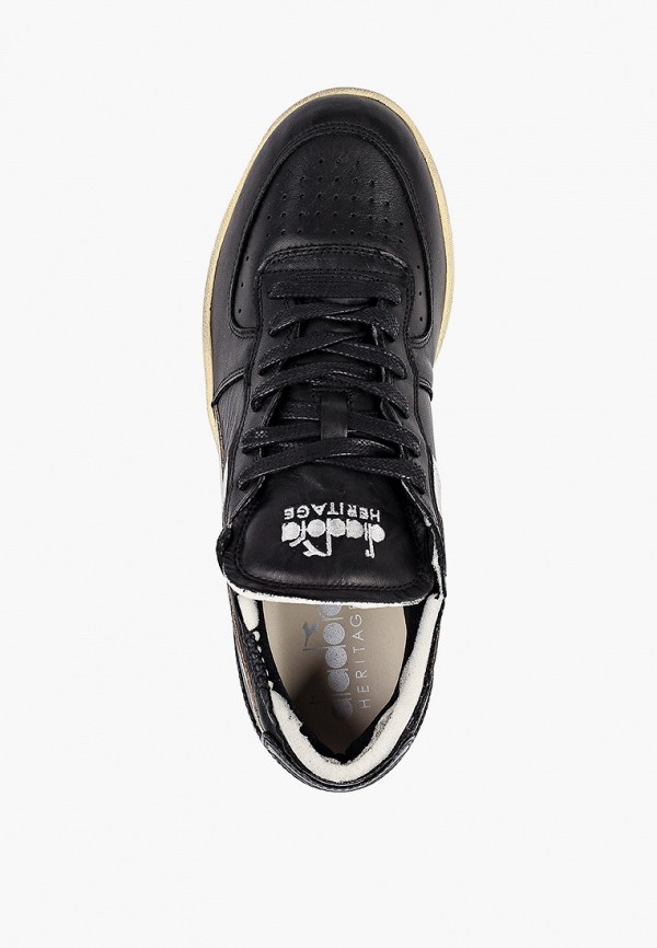 Diadora heritage mi basket used black on sale