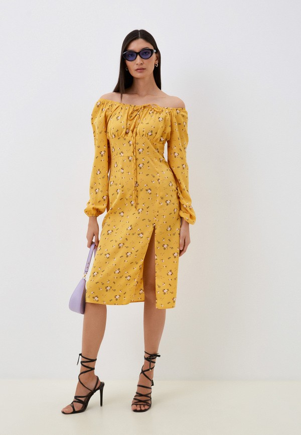 Pink Orange Платье - фото 1