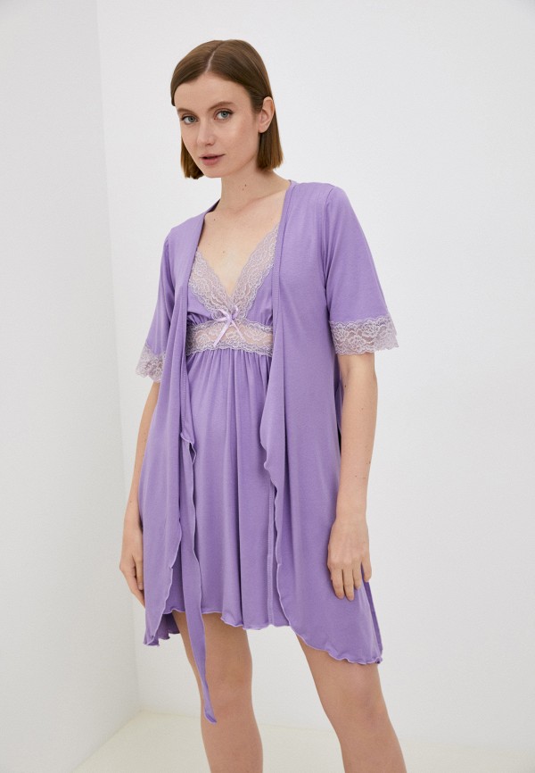 Rene Santi Халат и сорочка ночная - фото 1