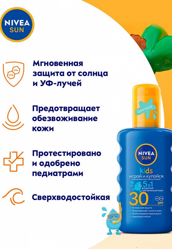 Nivea Лосьон солнцезащитный - спрей - фото 3