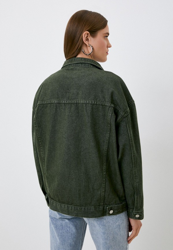 Куртка джинсовая Chic de Femme, цвет: хаки, RTLACQ924401 — купить в ...