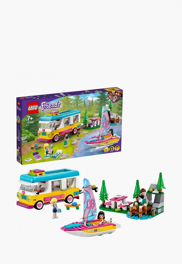 LEGO Конструктор Friends - "Лесной дом на колесах и парусная лодка" - фото 3