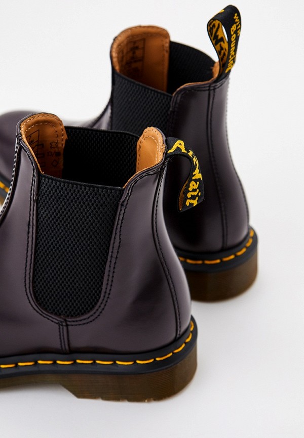 Dr. Martens Ботинки - 2976 YELLOW STITCH SMOOTH LEATHER CHELSEA BOOTS - фото 4