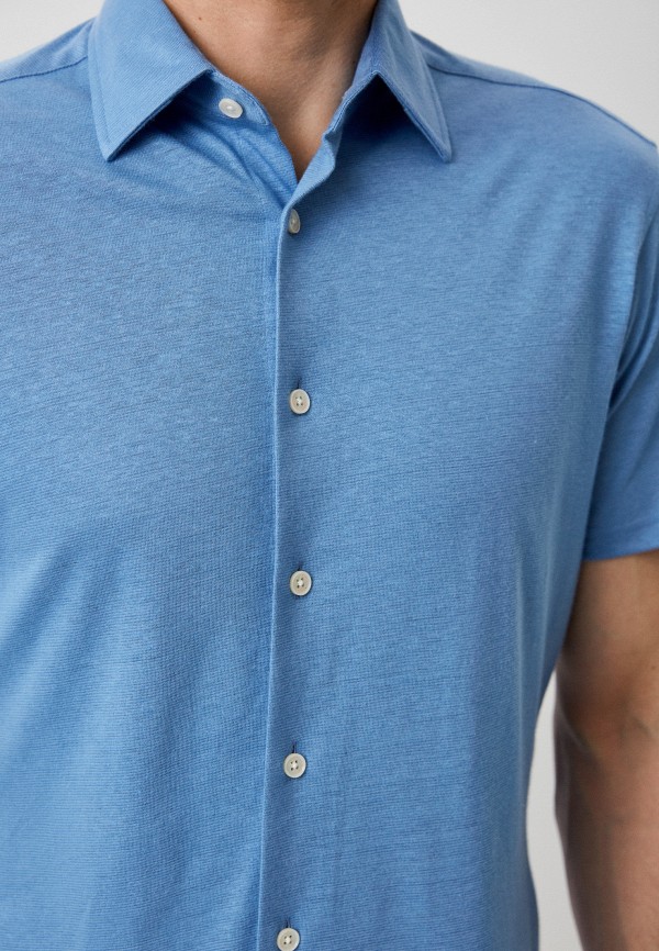 Hackett London Рубашка - COTT/LINEN JERSEY SS - фото 4