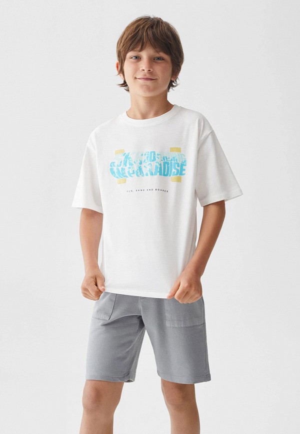 Mango Kids Футболка - BOARDING - фото 3