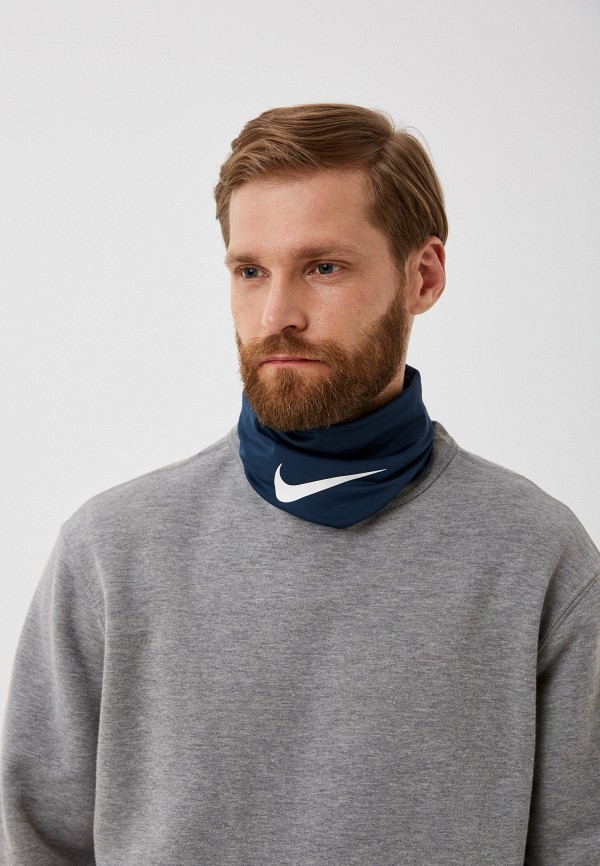Снуд Nike NK DF NECKWARMER WW, цвет: синий, RTLACR845101 — купить в ...